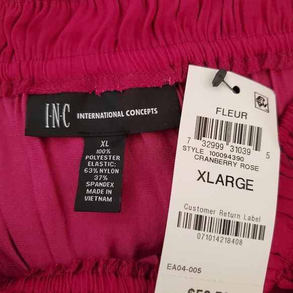 INC International Concepts Smocked Convertible Top - Picture 9 of 11